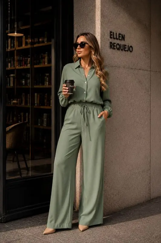 Conjunto Casual de Viscolinho